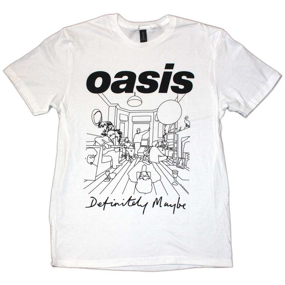 Definitely Maybe Line Drawing |