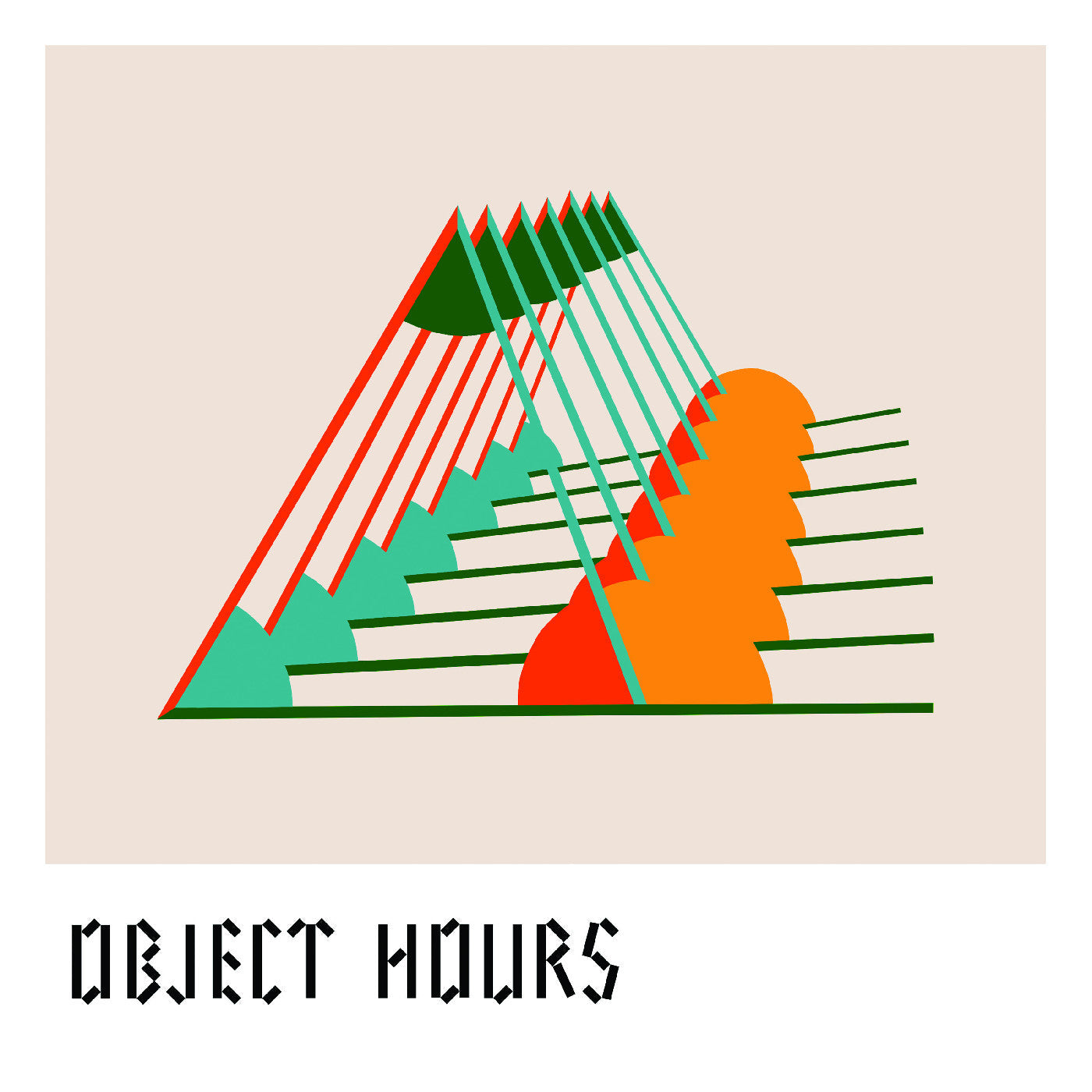 Object Hours - Solved By Walking (VINYL) | Mint (M) Mint (M)