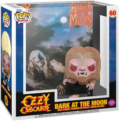 Ozzy Osbourne - FUNKO POP! Cover with Case: Ozzy Osbourne - Bark at the Moon (Flocked) (Large Item, Vinyl Figure) |