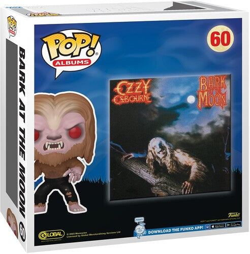 Ozzy Osbourne - FUNKO POP! Cover with Case: Ozzy Osbourne - Bark at the Moon (Flocked) (Large Item, Vinyl Figure) |