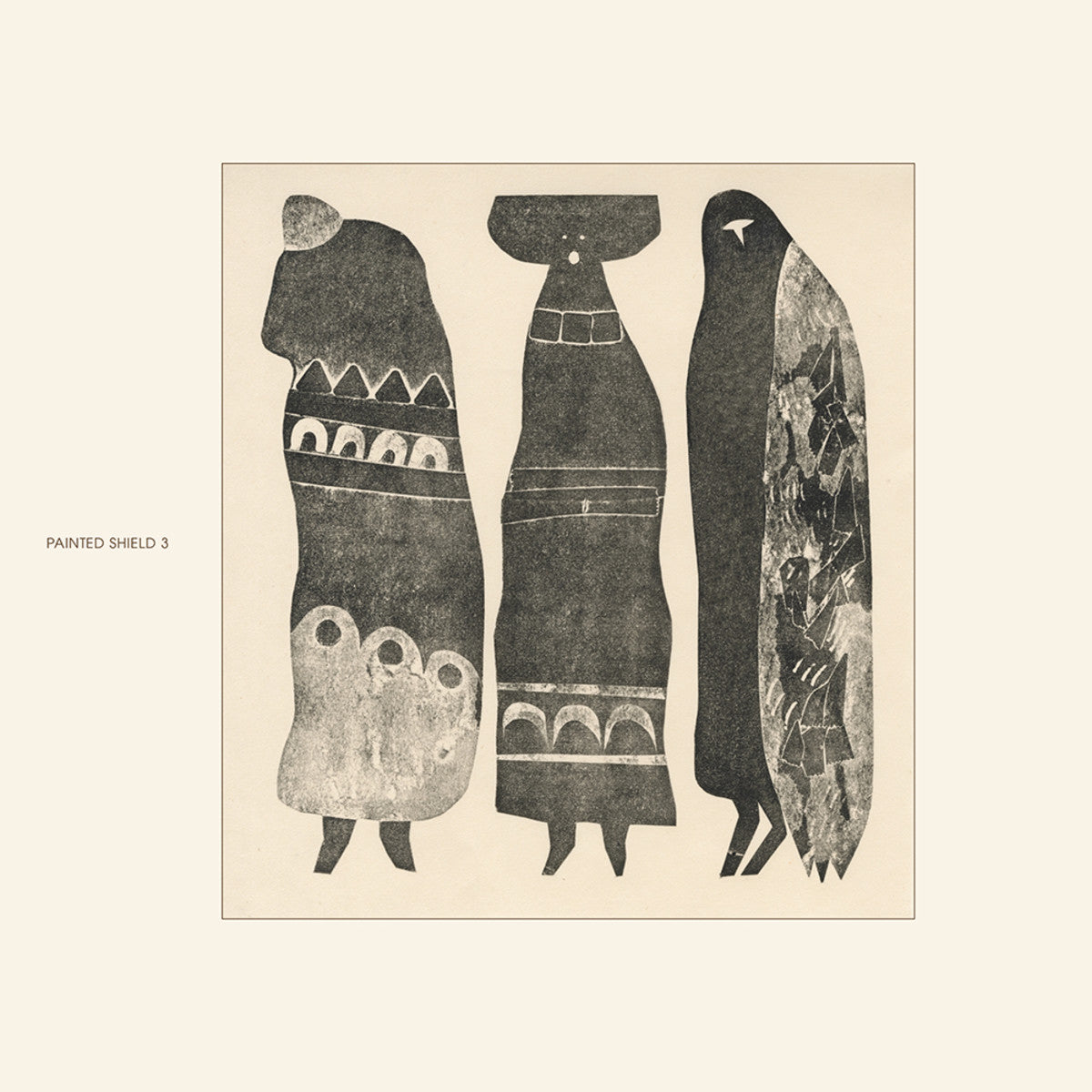 Painted Shield 3 (Bone Colour Vinyl) | Mint (M) Mint (M)