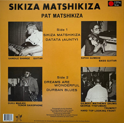 Pat Matshikiza - Sikiza Matshikiza [Import] (VINYL) | Mint (M) Mint (M)