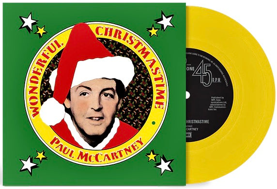 Paul McCartney - Wonderful Christmastime [Canary Yellow 7" Single] |