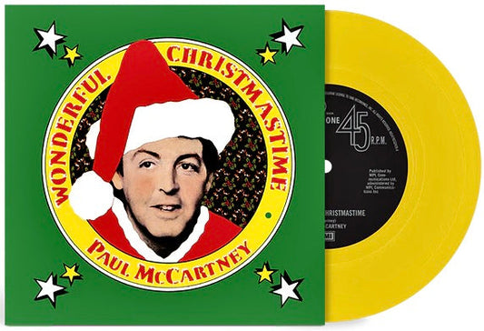 Paul McCartney - Wonderful Christmastime [Canary Yellow 7" Single] |