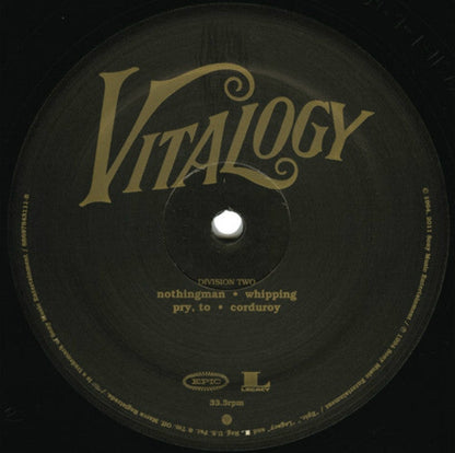 Pearl Jam - Vitalogy (180 GRAM VINYL) | Mint (M) Mint (M)