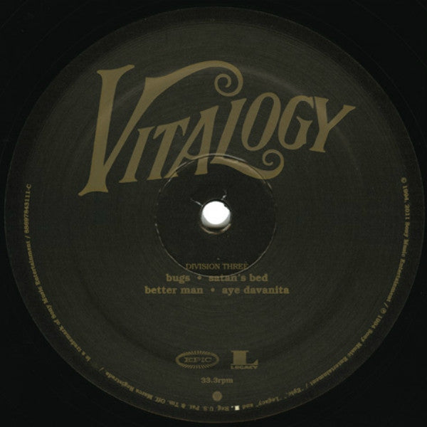 Pearl Jam - Vitalogy (180 GRAM VINYL) | Mint (M) Mint (M)