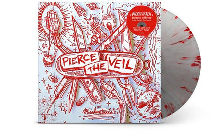 Pierce The Veil - Misadventures (Indie Exclusive, Limited Edition, Colored Vinyl, Red, Silver) |