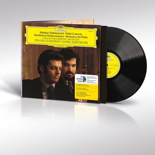 Pinchas Zukerman/Daniel Barenboim/London Philharmo - Sibelius: Violin Concerto; Beethoven: Romances For Violin (The Original Source Series) [180G LP] |