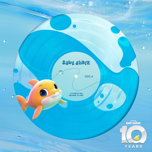 Baby Shark 10 Years Limited Edition (Clear Liquid-Filled VINYL) | Mint (M) Mint (M)