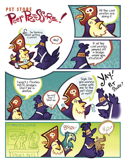 Pirate Penguin vs Ninja Chicken (Book 1): Troublems with Frenemies