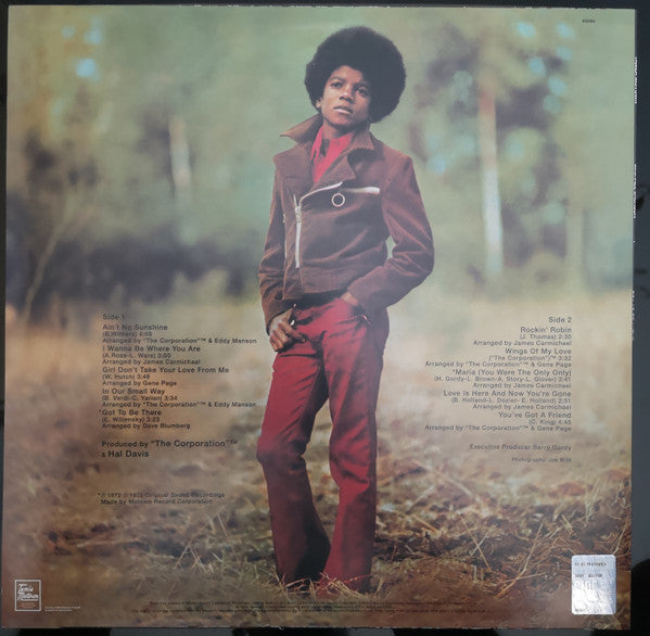 Michael Jackson - Got To Be There (VINYL - ITALY 2024) | Mint (M) Mint (M)
