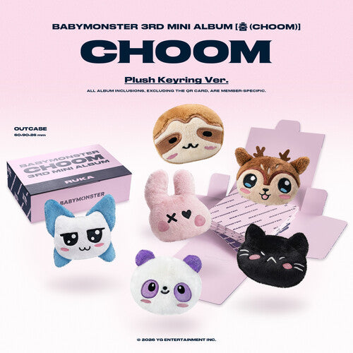 BABYMONSTER - (PRESALE 5/15/26) Choom (PLUSH KEYRING PHOTOS DIGITAL DOWNLOAD) |
