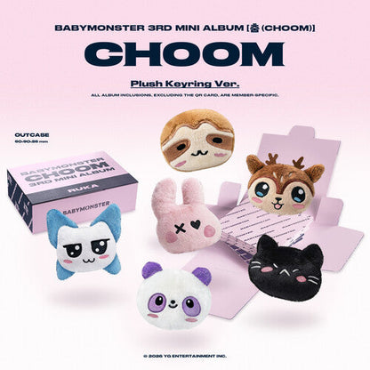 BABYMONSTER - (PRESALE 5/15/26) Choom (PLUSH KEYRING PHOTOS DIGITAL DOWNLOAD) |