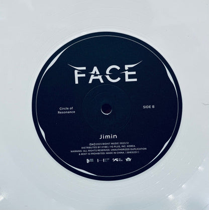 Jimin (2) - Face (VINYL) | Mint (M) Near Mint (NM)