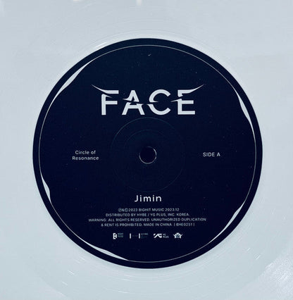 Jimin (2) - Face (VINYL) | Mint (M) Near Mint (NM)