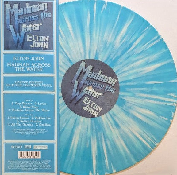 Madman Across The Water [Color VINYL] | Mint (M) Near Mint (NM or M-)