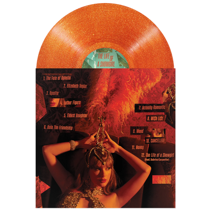 Taylor Swift - The Life of a Showgirl (Orange Glitter Vinyl) | Mint (M) Mint (M)