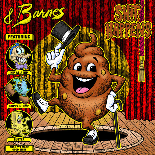 & Barnes - Shit Happens (BROWN SPLATTER VINYL) | Mint (M) Mint (M)