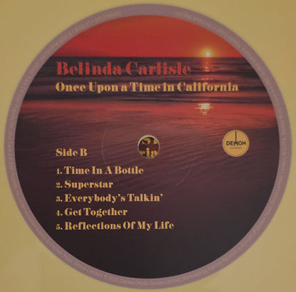 Belinda Carlisle - Once Upon A Time In California (Orange & Yellow Swirl 'California Sunset' Vinyl) | Mint (M) Mint (M)