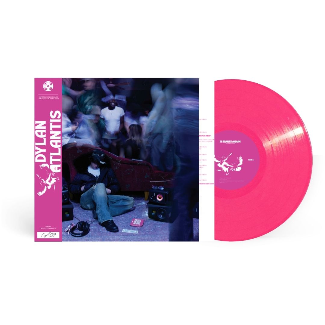 Dylan Atlantis - It Starts Again (PINK VINYL) | Mint (M) Mint (M)