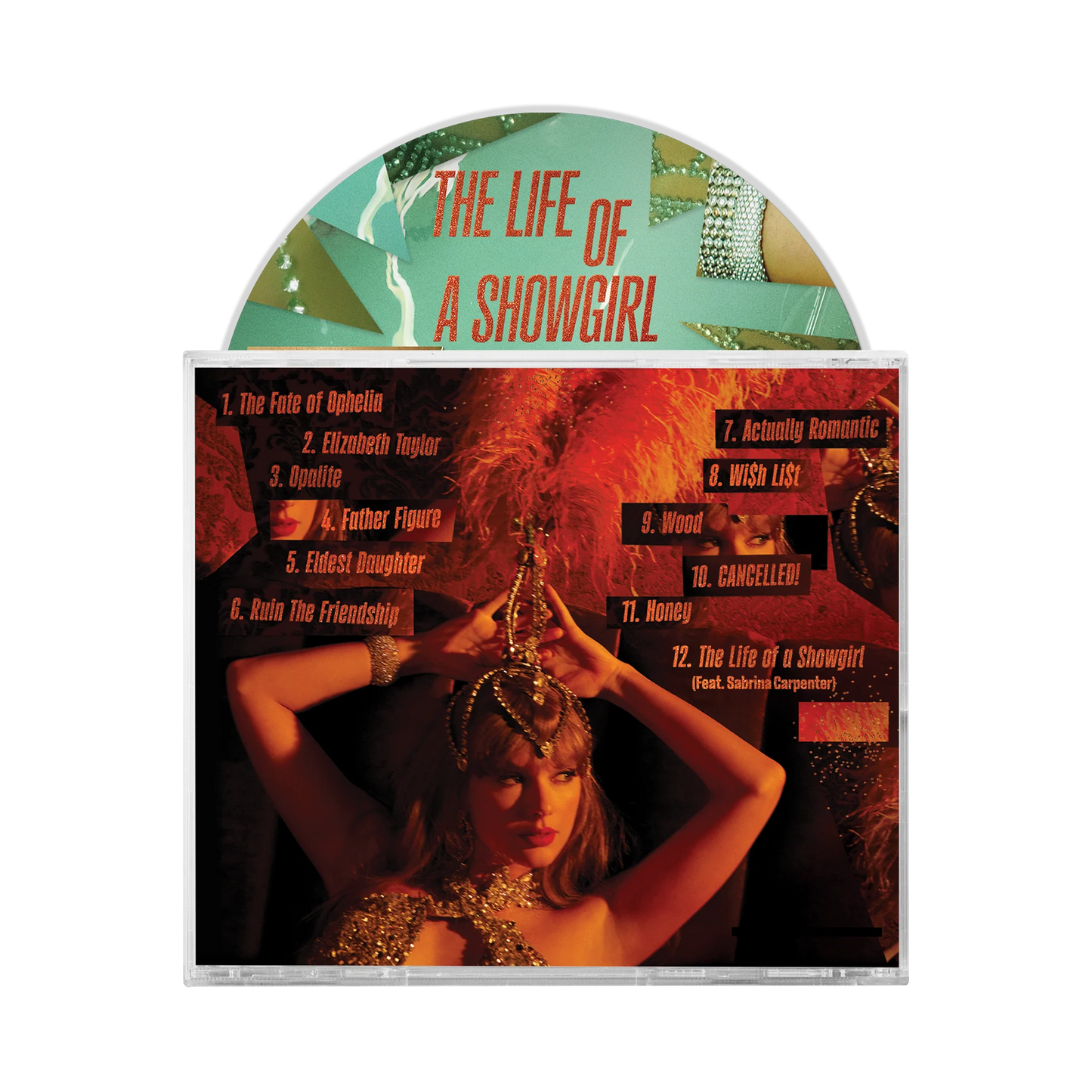 Taylor Swift - The Life of a Showgirl (Sweat and Vanilla Perfume CD w/ Poster) | Mint (M) Mint (M)