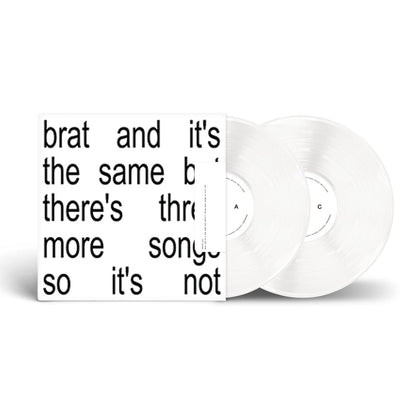 Charli XCX - Brat And It's The Same But There's Three More Songs So It's Not (WHITE VINYL) | Mint (M) Mint (M)