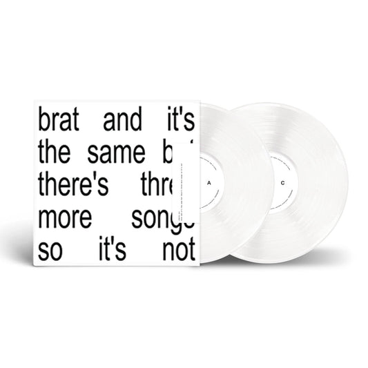 Brat And It's The Same But There's Three More Songs So It's Not (WHITE VINYL) | Mint (M) Mint (M)