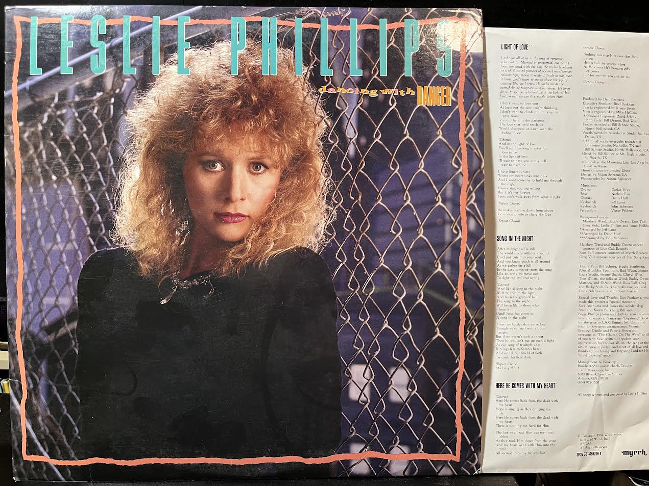 Leslie Phillips - Dancing With Danger (VINYL) | Near Mint (NM or M-)