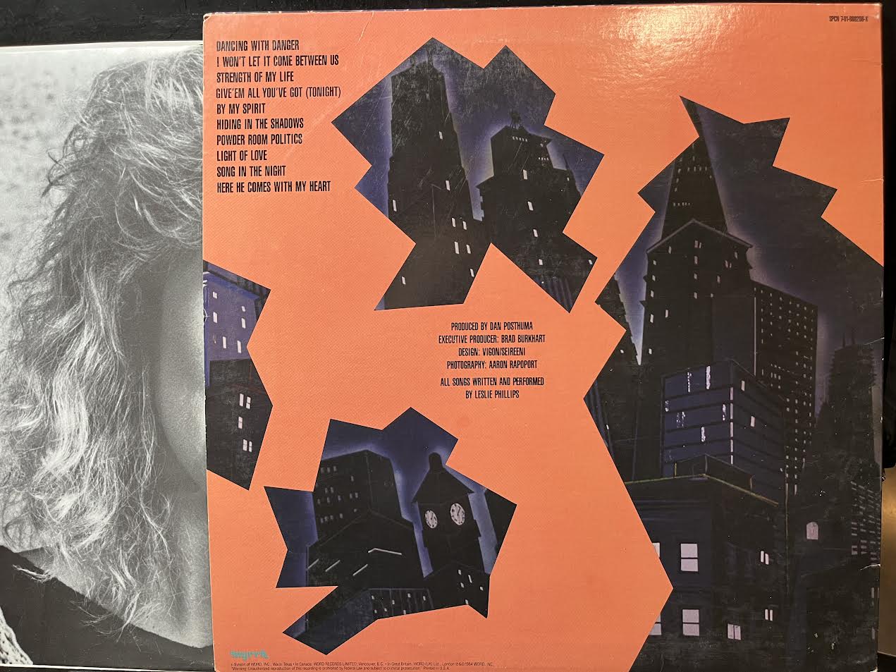 Leslie Phillips - Dancing With Danger (VINYL) | Near Mint (NM or M-)