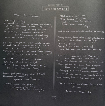 The Tortured Poets Department (PARCHMENT BEIGE VINYL) | Mint (M) Mint (M)