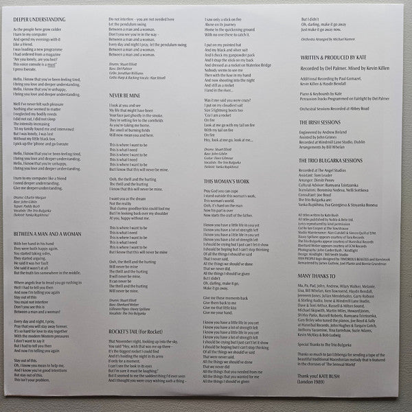 Kate Bush - The Sensual World: 2018 Remaster (IEX: ASH GREY VINYL) | Mint (M) Mint (M)