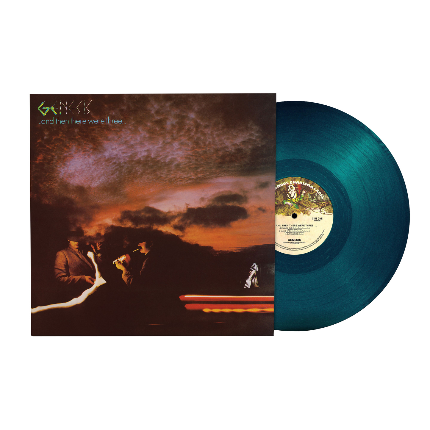 Genesis - And Then There Were Three (B&M EXCLUSIVE | SEA BLUE VINYL) | Mint (M) Mint (M)