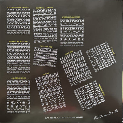 My Mind Wanders And Sometimes Leaves Completely (YELLOW VINYL) | Mint (M) Mint (M)