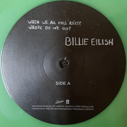 When We All Fall Asleep, Where Do We Go? (GLOW/COLOR VINYL LP) | Mint (M)