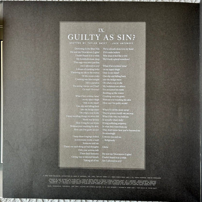 The Tortured Poets Department (GHOSTED WHITE VINYL) | Mint (M) Mint (M)