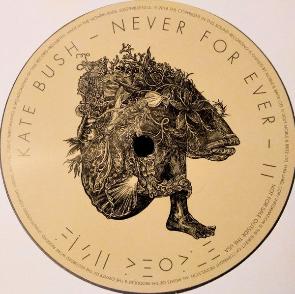 Kate Bush - Never For Ever: 2018 Remaster (IEX: BLADE BULLET VINYL) | Mint (M) Mint (M)