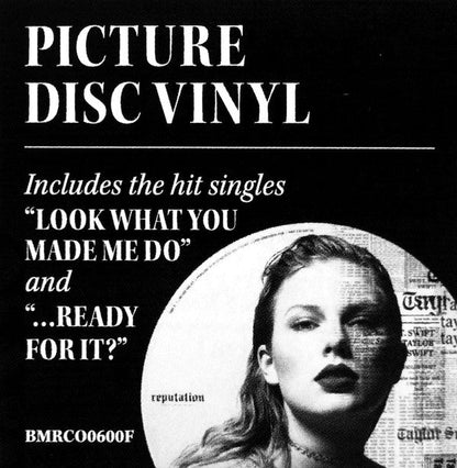 Reputation (2xPICTURE VINYL) *DINGED* | Mint (M) Excellent+ (EX+)