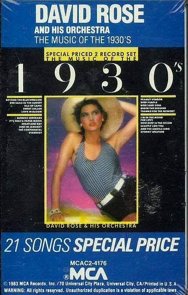 The Music Of The 1930’s (Cassette) | Mint (M) Near Mint (NM)