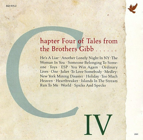 Bee Gees - Tales From The Brothers Gibb: A History In Song 1967 -1990 (4xCD) | Excellent+ (EX+)