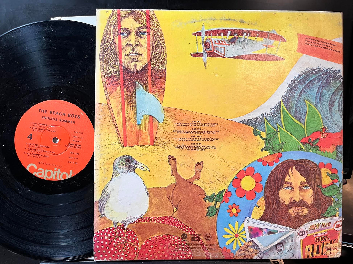The Beach Boys - Endless Summer (2 LP) | Excellent+ (EX+) Very Good Plus (VG+)