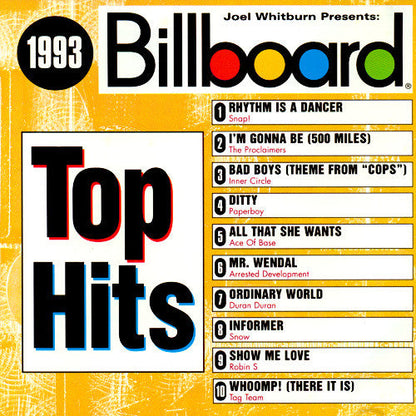Various - Billboard Top Hits - 1993 (CD) | Excellent+ (EX+)