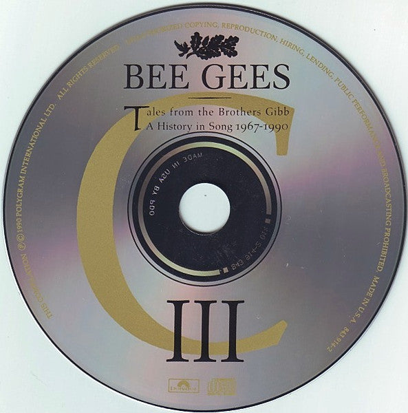 Bee Gees - Tales From The Brothers Gibb: A History In Song 1967 -1990 (4xCD) | Excellent+ (EX+)
