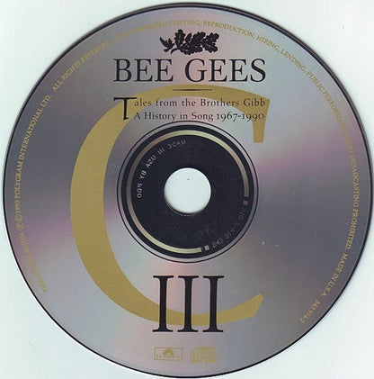 Bee Gees - Tales From The Brothers Gibb: A History In Song 1967 -1990 (4xCD) | Excellent+ (EX+)