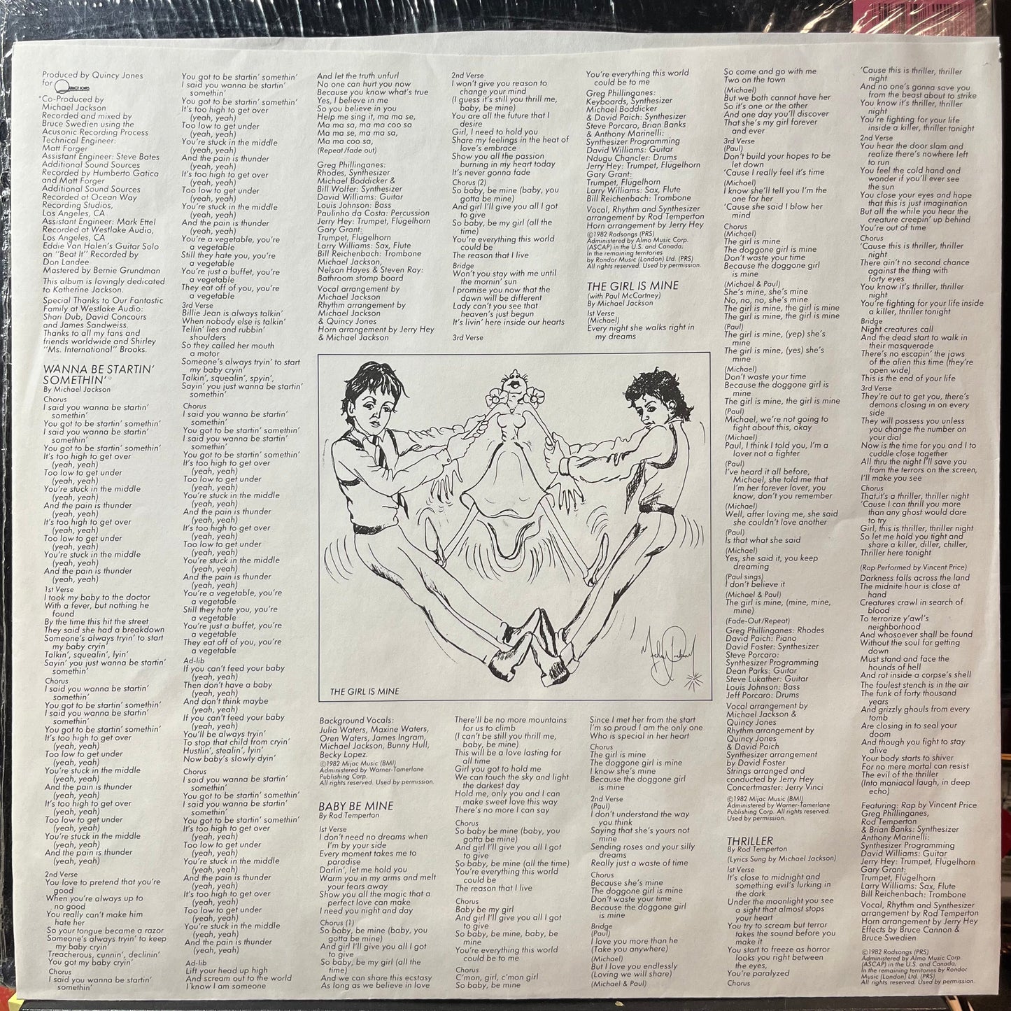 Michael Jackson - Thriller (VINYL) |
