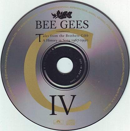 Bee Gees - Tales From The Brothers Gibb: A History In Song 1967 -1990 (4xCD) | Excellent+ (EX+)