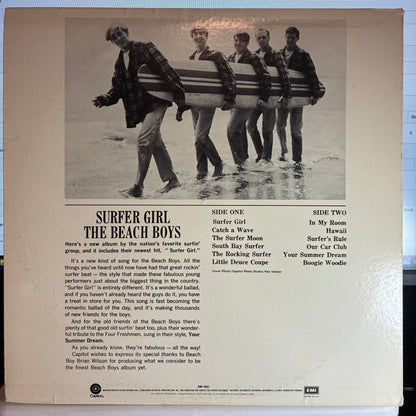 The Beach Boys - Surfer Girl (VINYL) | Excellent+ (EX+) Excellent (EX)
