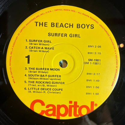 The Beach Boys - Surfer Girl (VINYL) | Excellent+ (EX+) Excellent (EX)