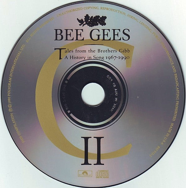 Bee Gees - Tales From The Brothers Gibb: A History In Song 1967 -1990 (4xCD) | Excellent+ (EX+)