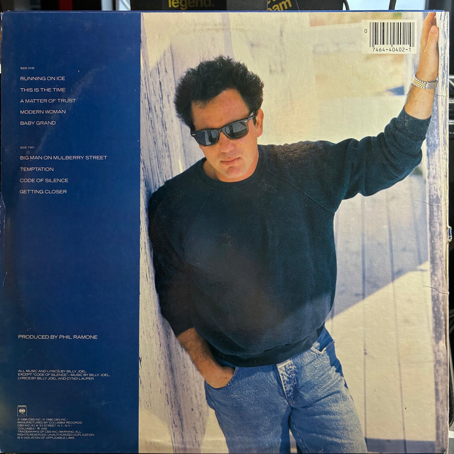 Billy Joel - The Bridge (VINYL) | Near Mint (NM or M-) Excellent (EX)