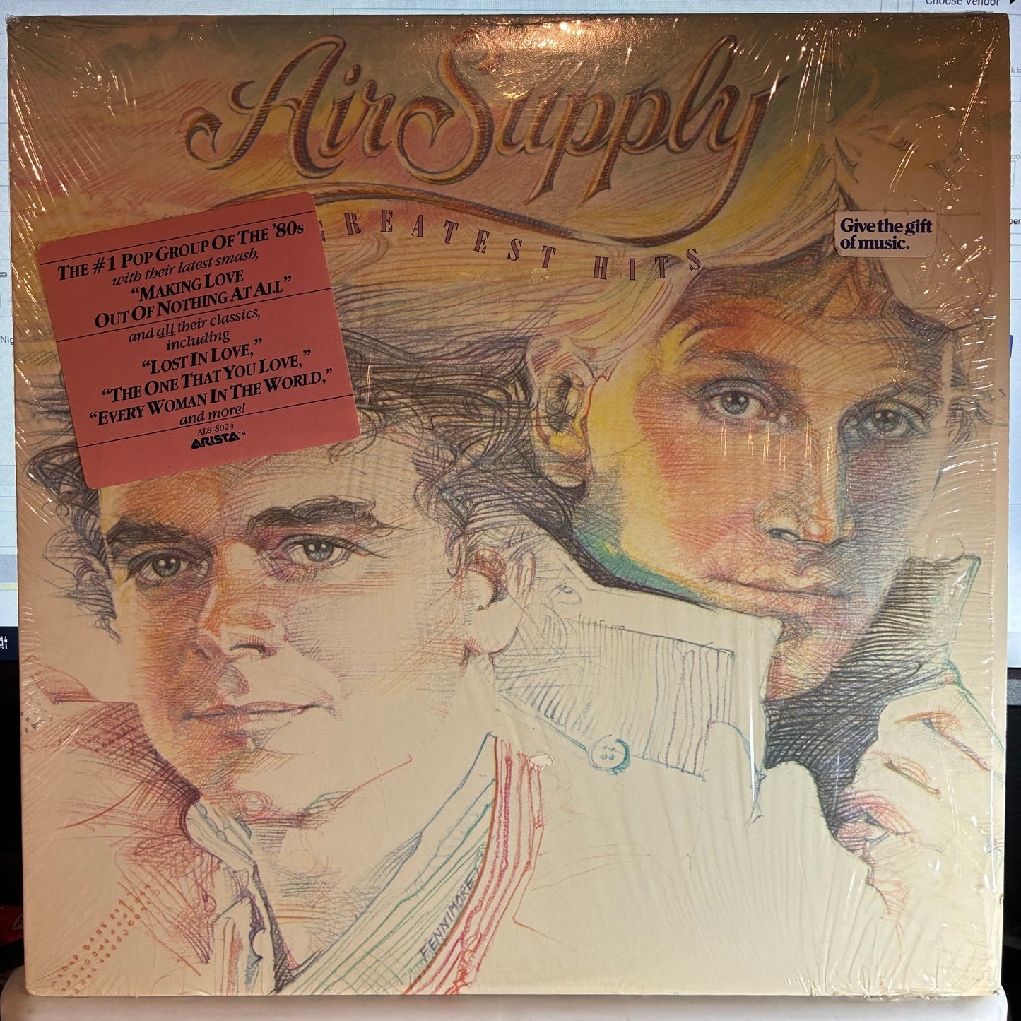 Air Supply - Greatest Hits (VINYL) | Excellent+ (EX+)